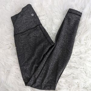 Lululemon Grey Herringbone Wunder Under - 2